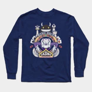 Cuphead King Dice Casino Long Sleeve T-Shirt